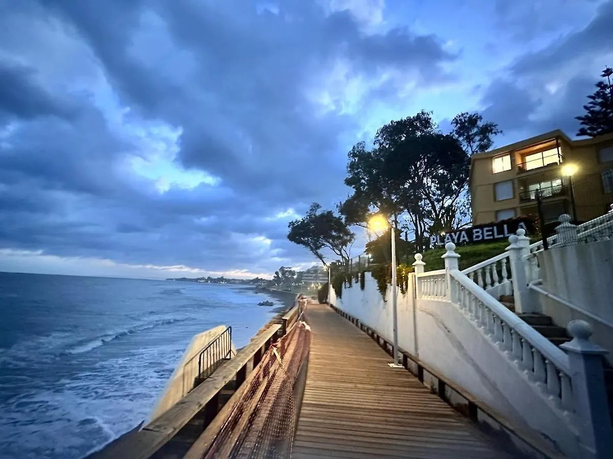 Modern Beachfront Apartment 2 Bdrm , Incredible Views Estepona Španělsko